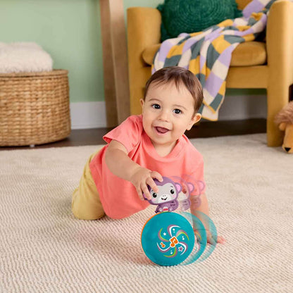 Fisher Price Müzikli Mor Maymun Emekleme Arkadaşı