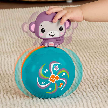 Fisher Price Müzikli Mor Maymun Emekleme Arkadaşı