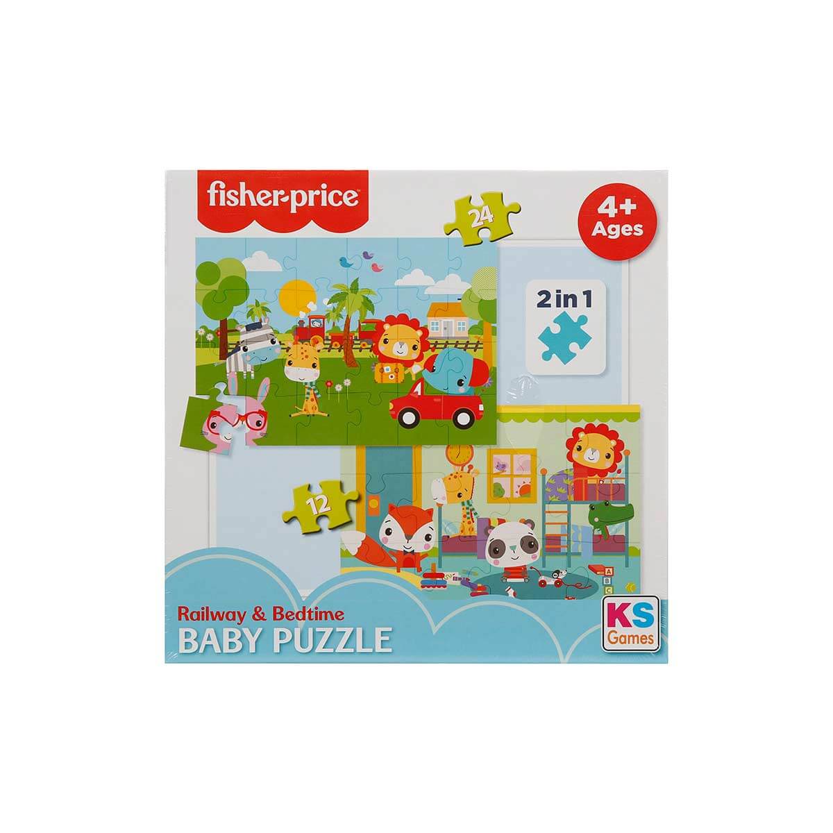 Fisher Price Puzzle Railway Bedtime 2si 1 Arada