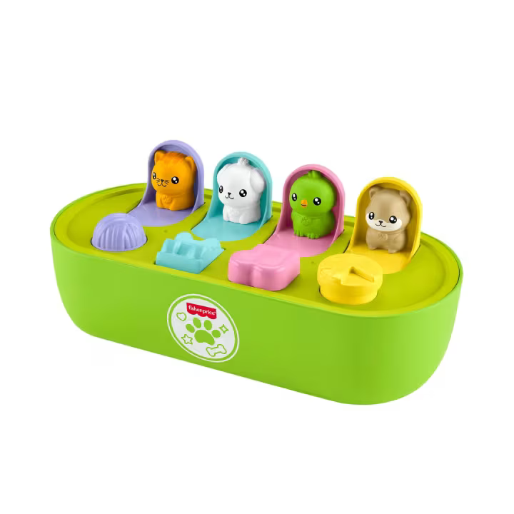 Fisher Price Sürpriz Hayvan Dostlarım Fırlayan Min