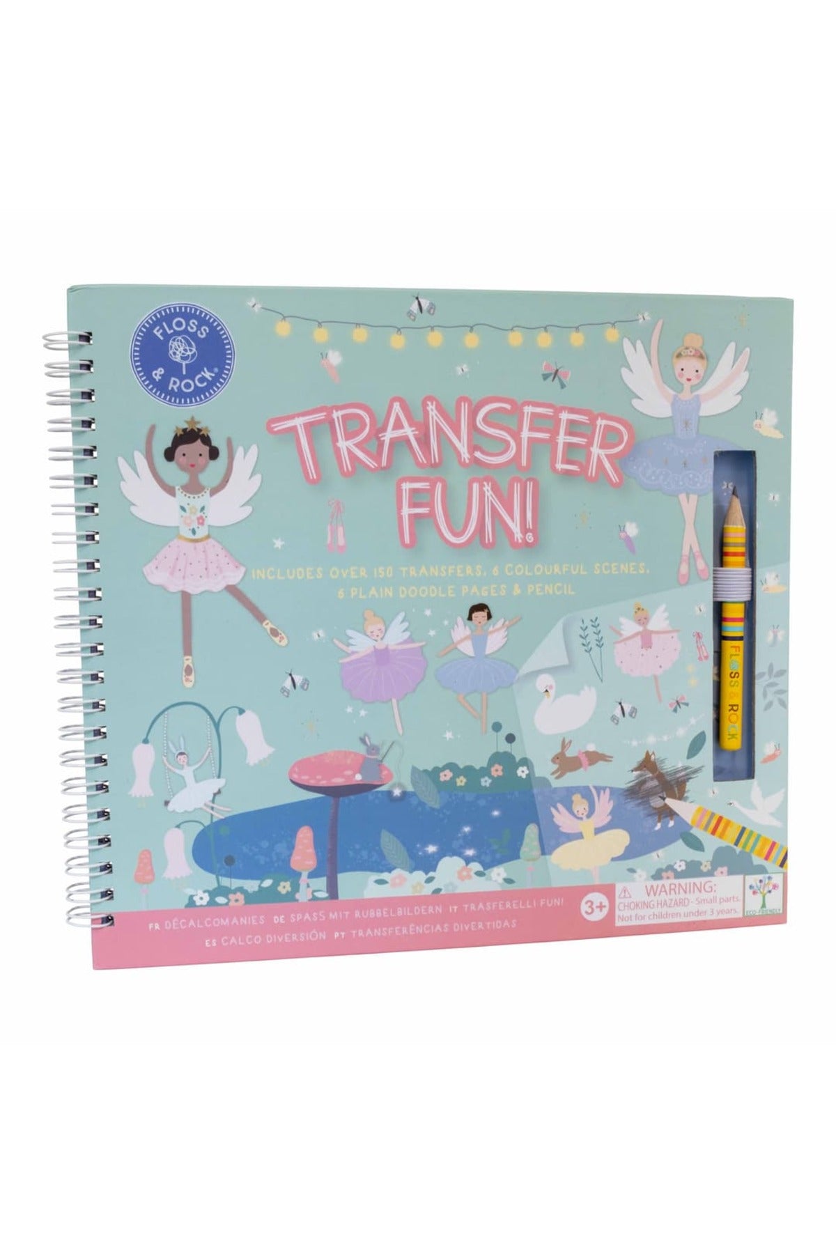 Floss Rock Transfer Enchanted Fun Aktivite Kitabı