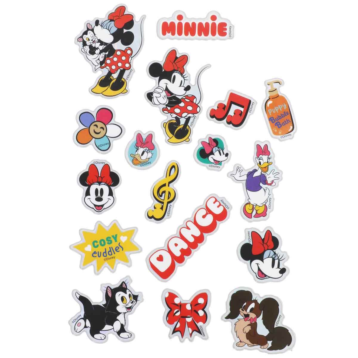 Frocx Minnie Mouse Kabartmalı Sticker İcon