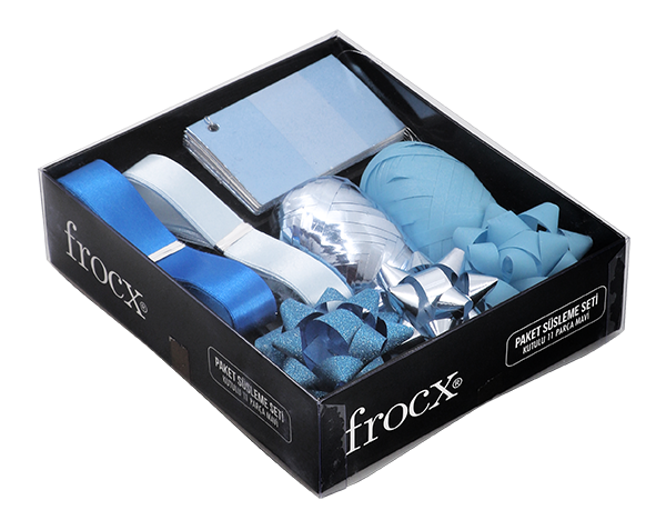 Frocx Paket Süsleme Seti Mavi 11 Parça