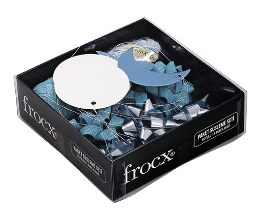 Frocx Paket Süsleme Seti Mavi 14 Parça