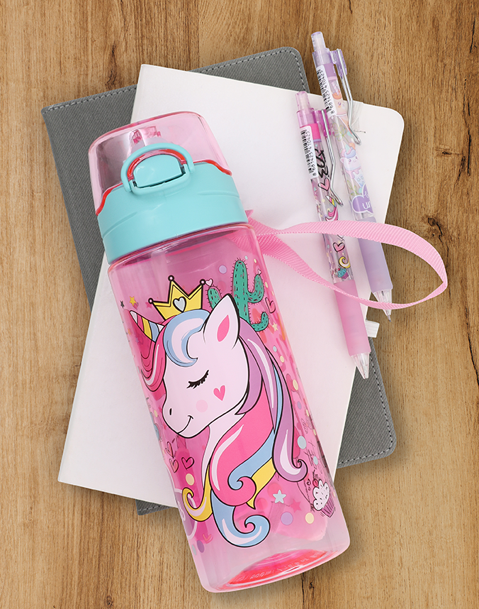 Frocx Plastik Matara Frx-T 500 ml Unicorn Crown