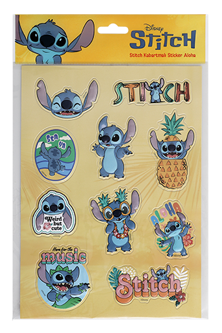 Frocx Stitch Kabartmalı Sticker Aloha