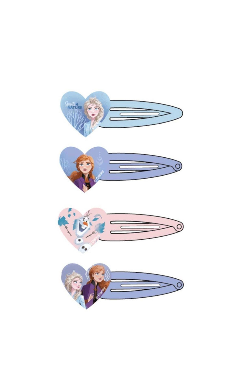 Frozen Çıt Çıt Toka 4lü Paket Snow