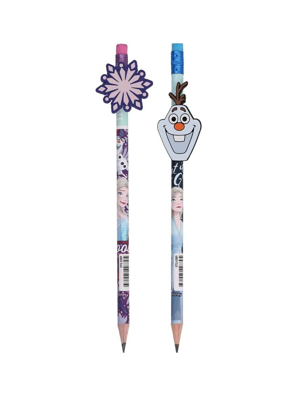 Frozen Figürlü Kurşun Kalem 2li