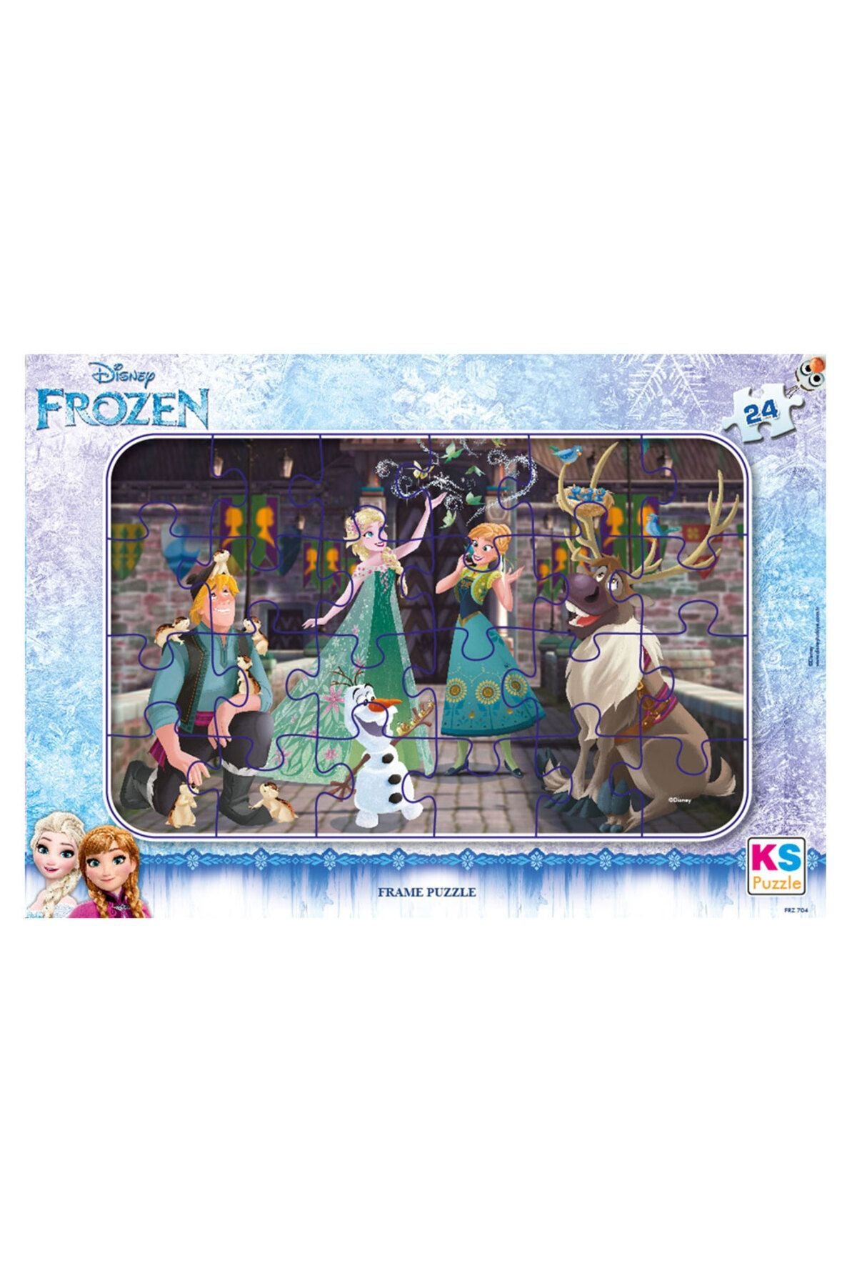 Frozen Frame Puzzle 24 Parça