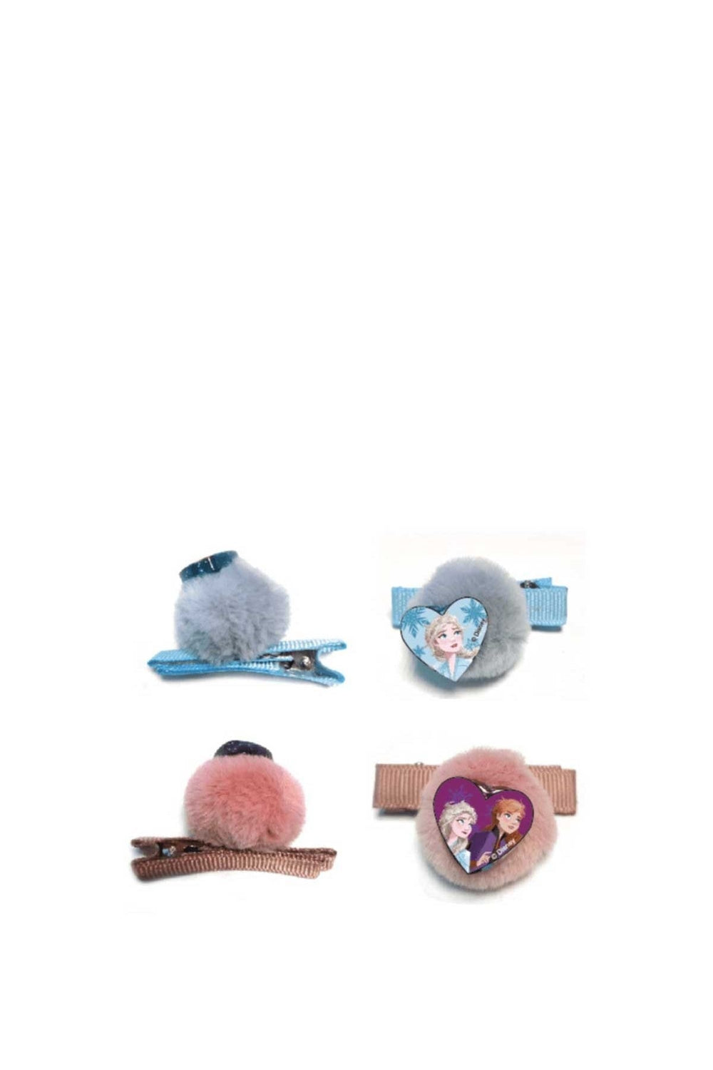 Frozen Klipsli Ponpon Toka 4lü Paket Spirits