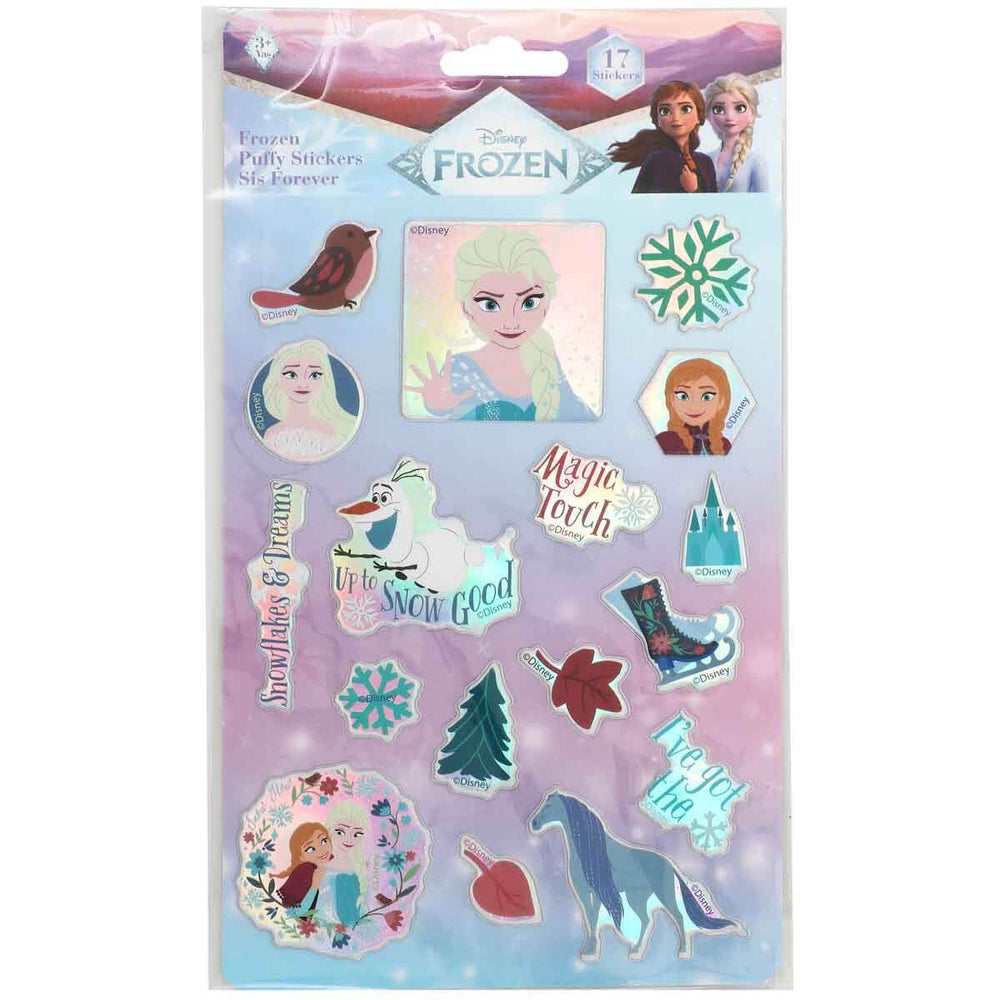 Frozen Puffy Sticker Colorful