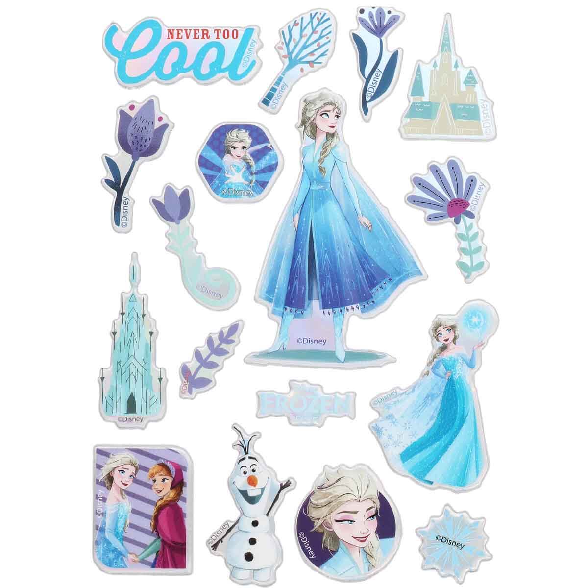 Frozen Puffy Sticker Cool