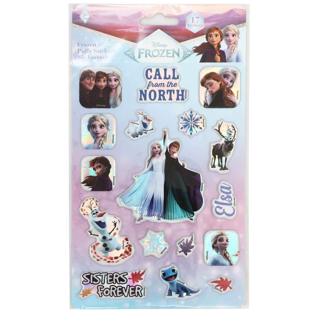 Frozen Puffy Sticker Sis Forever