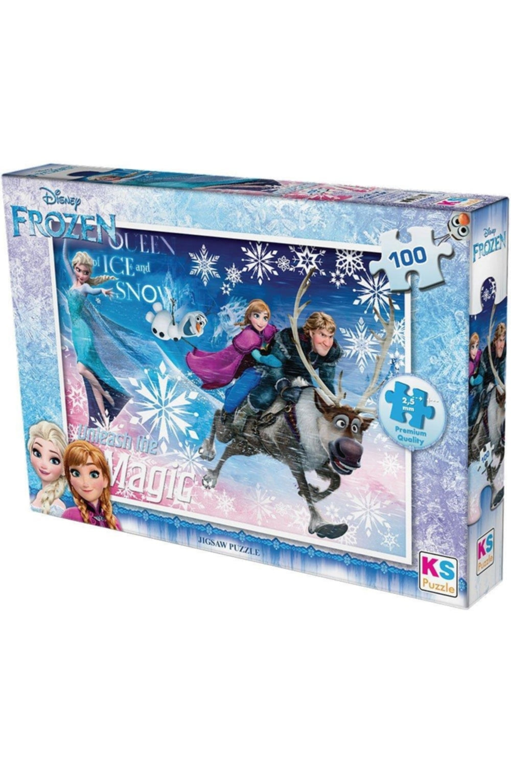 Frozen Puzzle 100 Parça S1