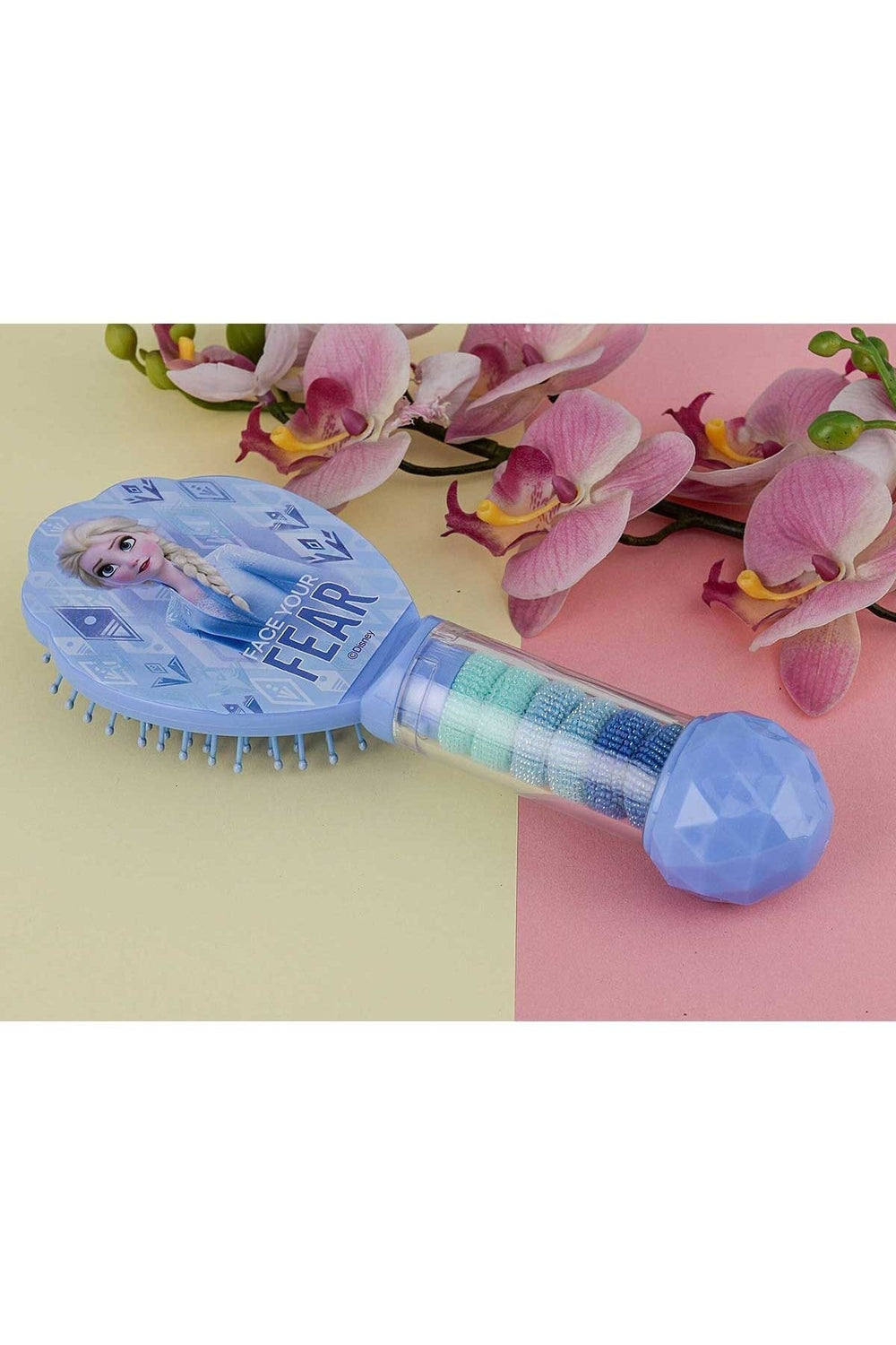 Frozen Saç Fırçası Toka Hazneli Elsa 21 cm