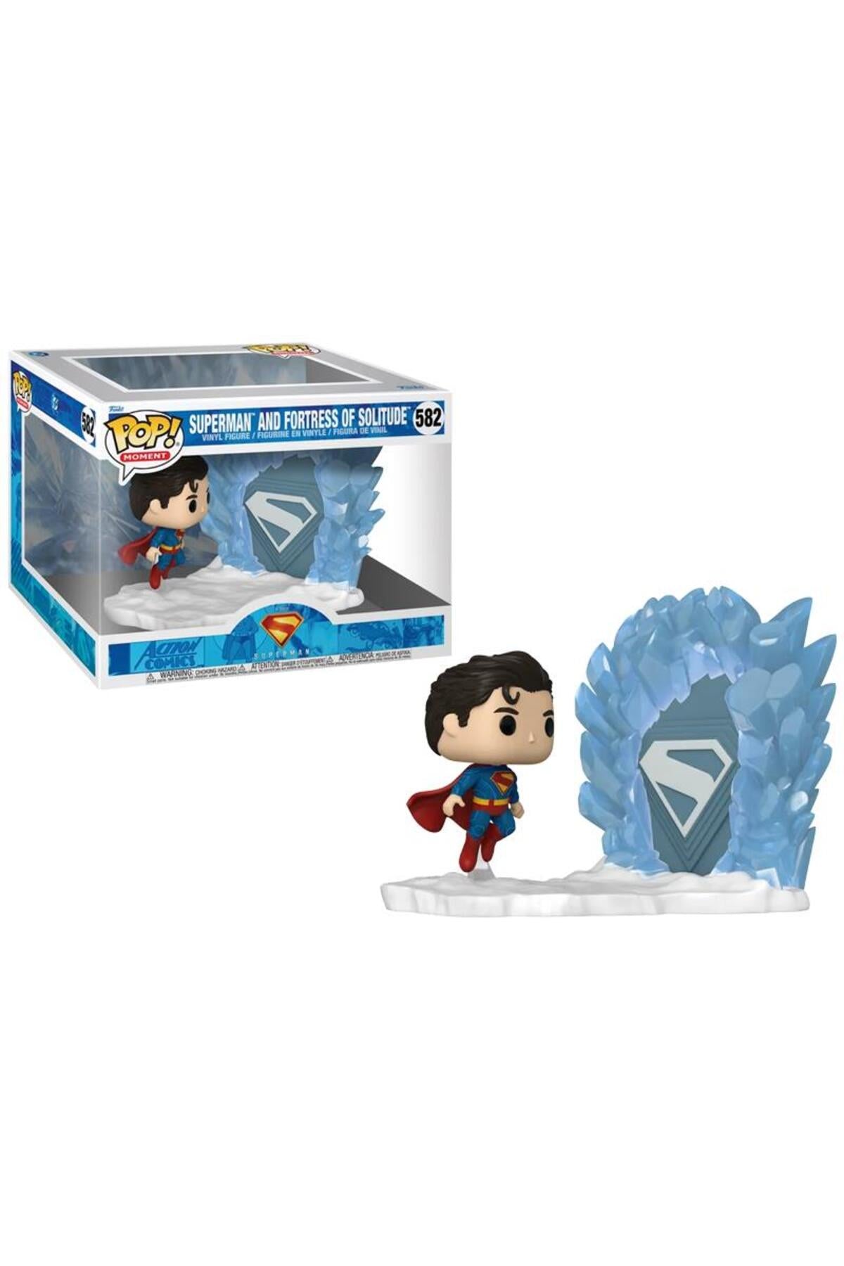 Funko Pop Moment Superman and Fortress of Solitude