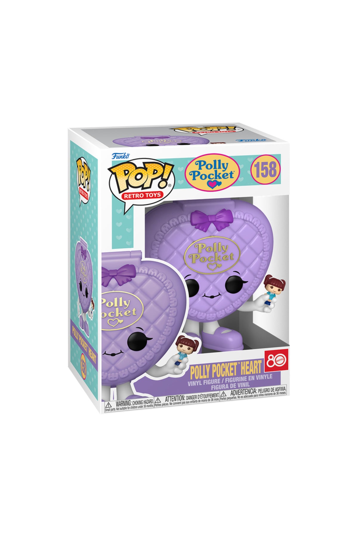Funko Pop Retro Toys Polly Pocket Heart