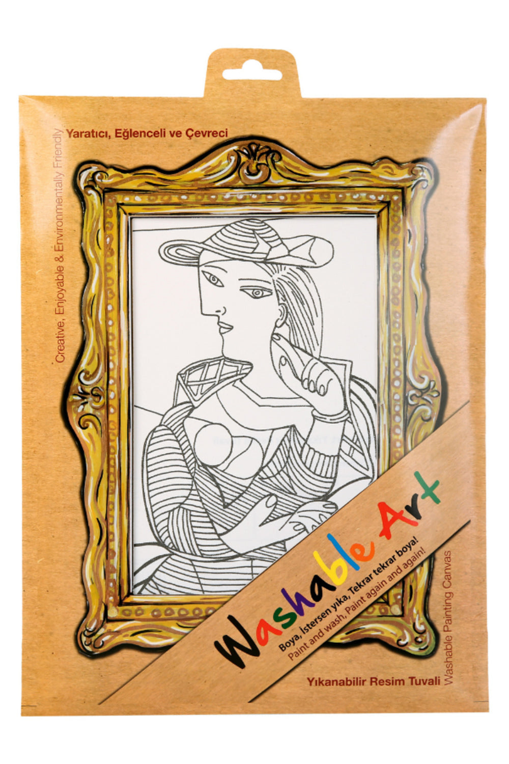 Funny Mat Washable Art Picasso Seated Woman