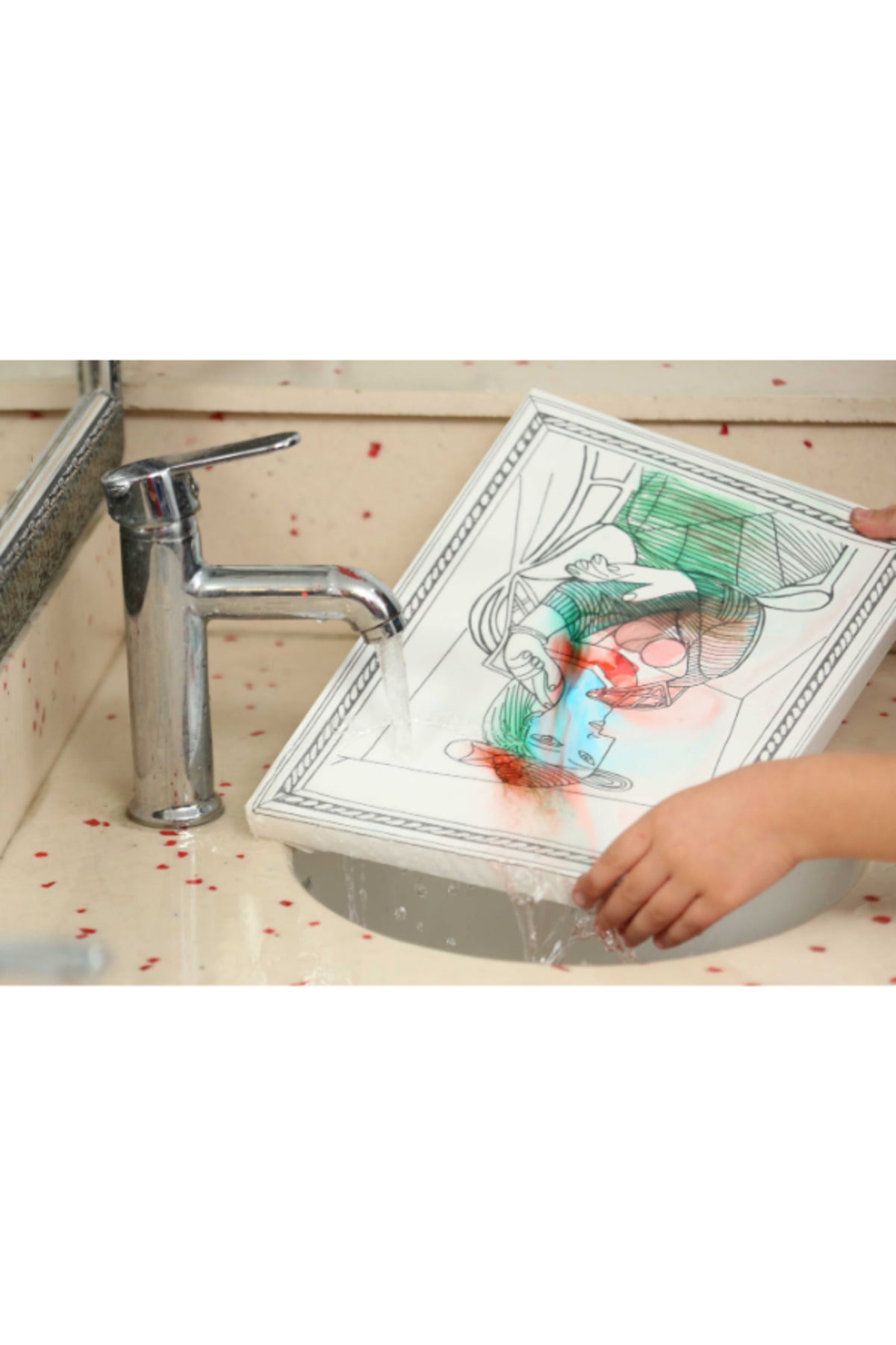 Funny Mat Washable Art Picasso Seated Woman