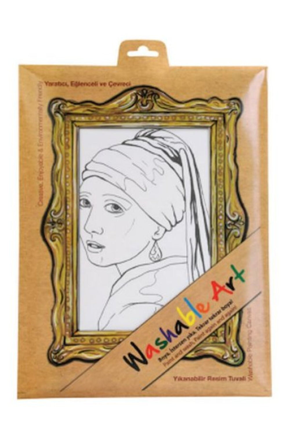 Funny Mat Washable Art vermeer Girl Pearl Earring