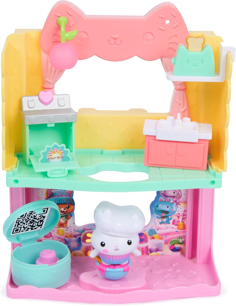Gabbys Dollhouse Cakey Renkli Harika Mutfağı