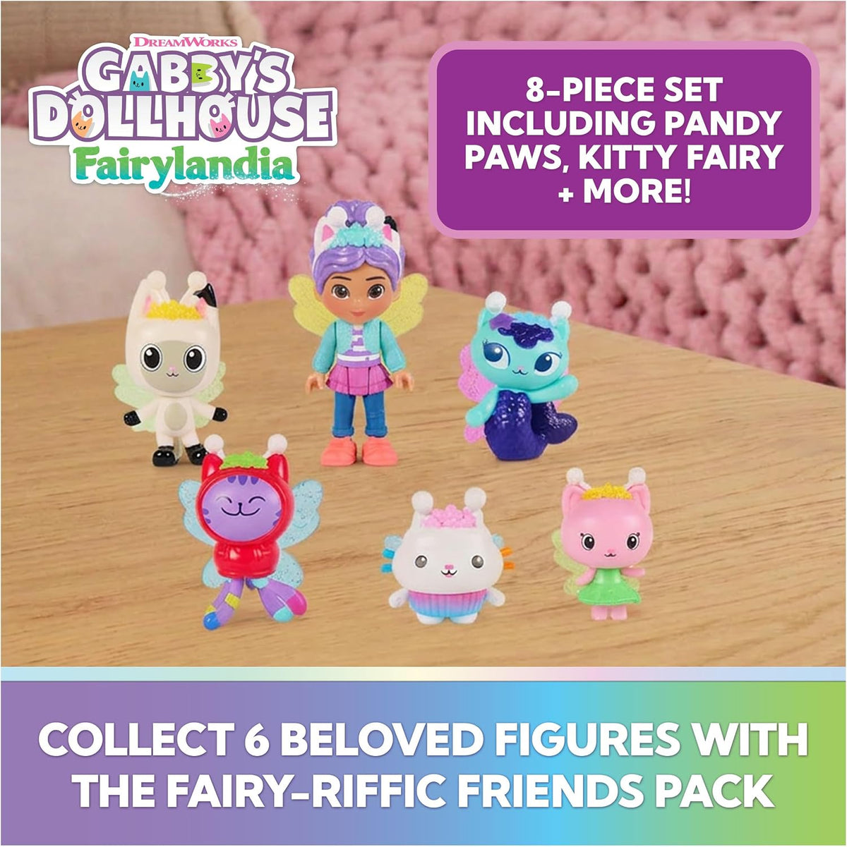 Gabbys Dollhouse Fairylandia Arkadaşları Figür 6lı