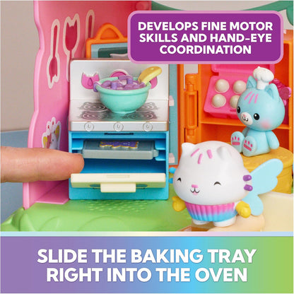 Gabbys Dollhouse Fairylandia Cakey Cat Peri Mutfağ