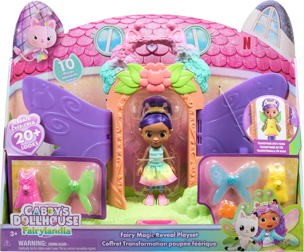 Gabbys Dollhouse Fairylandia Magic Oyun Seti
