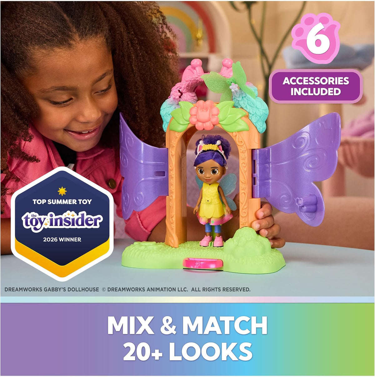 Gabbys Dollhouse Fairylandia Magic Oyun Seti