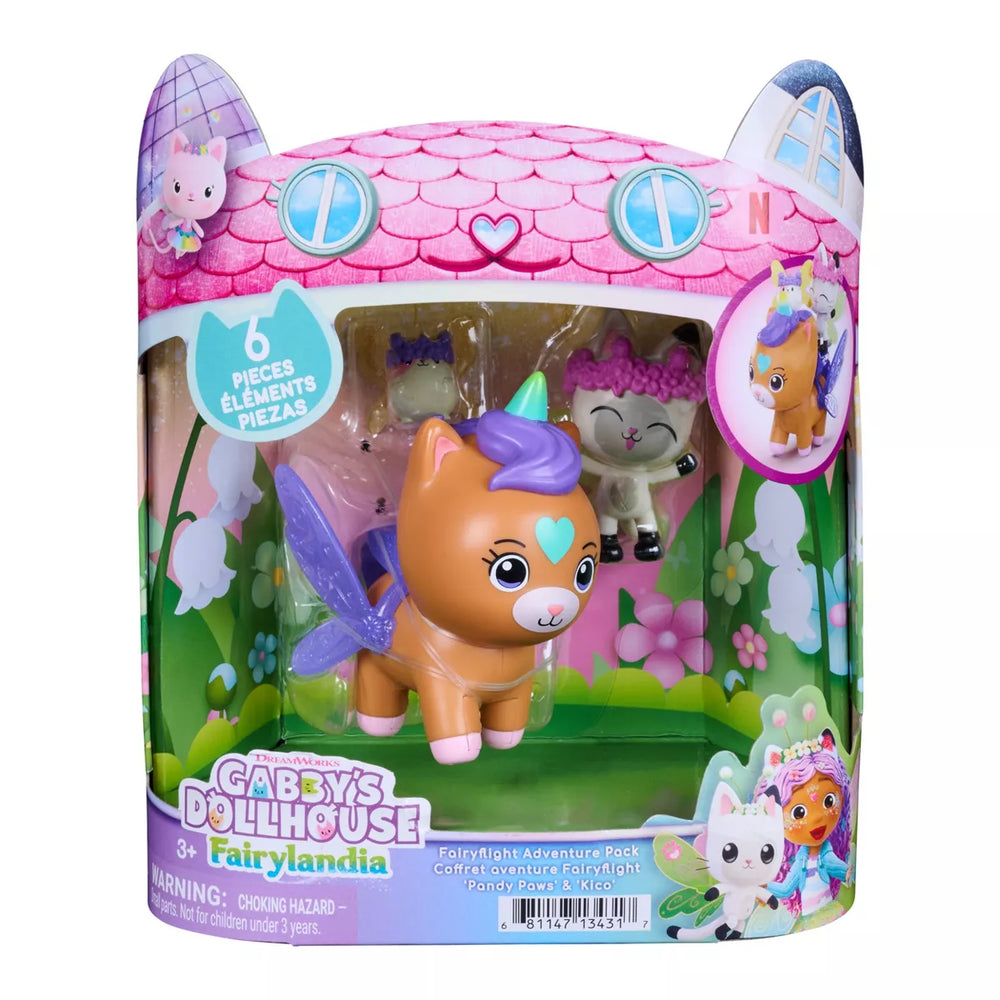 Gabbys Dollhouse Fairylandia Pandy&Kico Oyun Seti