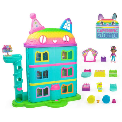 Gabbys Dollhouse Festival Evi Müzikli Set 63 cm