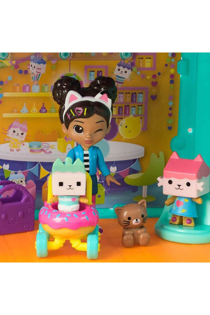 Gabbys Dollhouse Kedi Bakımı Figür Seti