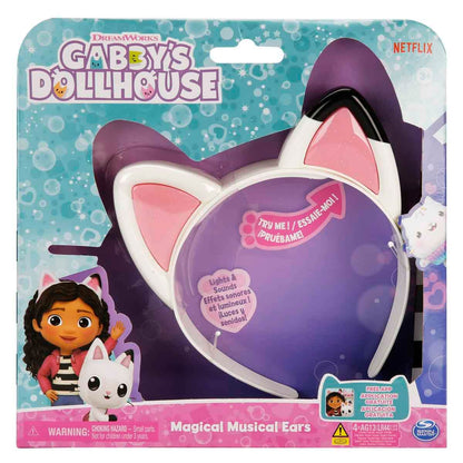 Gabbys Dollhouse Kedi Kulağı Taç Sesli ve Işıklı