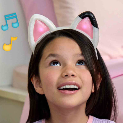Gabbys Dollhouse Kedi Kulaklı Taç Sesli Işıklı