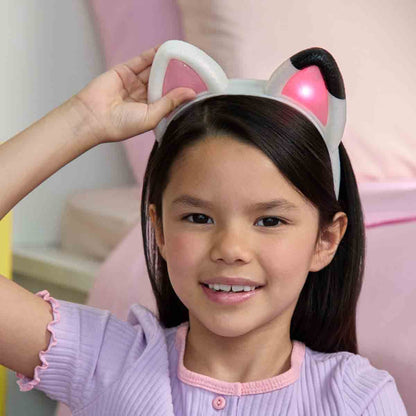 Gabbys Dollhouse Kedi Kulaklı Taç Sesli Işıklı