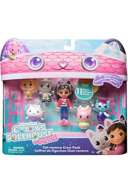 Gabbys Dollhouse Kedi Macerası Figür 11li