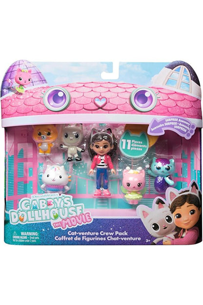 Gabbys Dollhouse Kedi Macerası Figür 11li