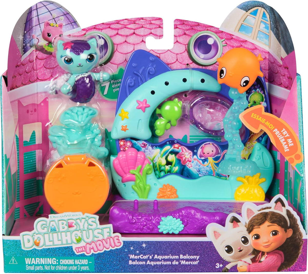 Gabbys Dollhouse Mercat ın Akvaryum Balkonu