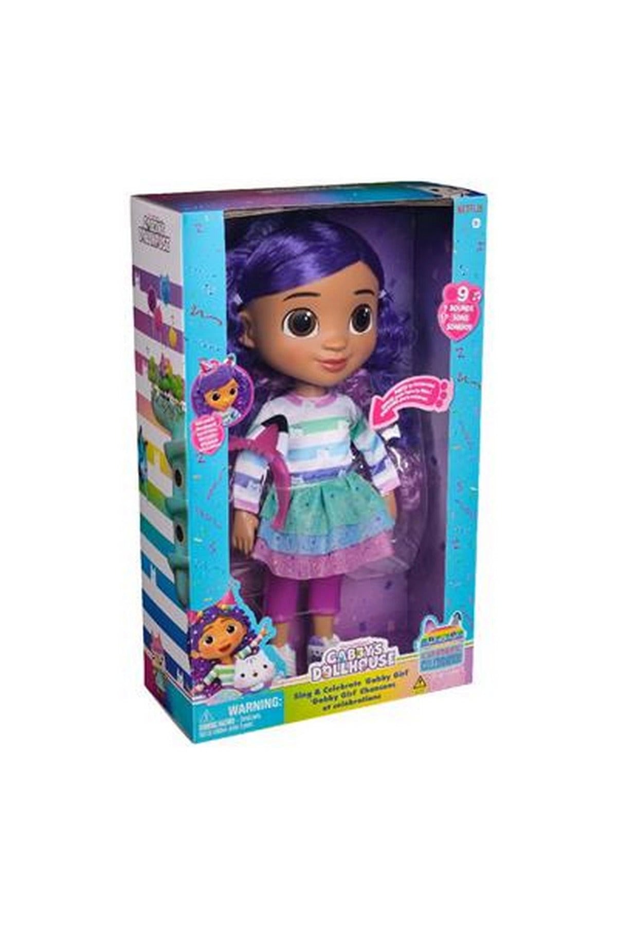 Gabbys Dollhouse Şarkı Söyleyebilen Gabby 30 cm