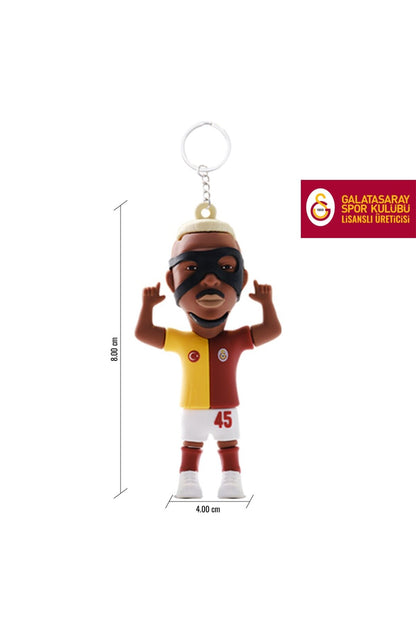 Galatasaray Victor Osimhen Figürlü Anahtarlık