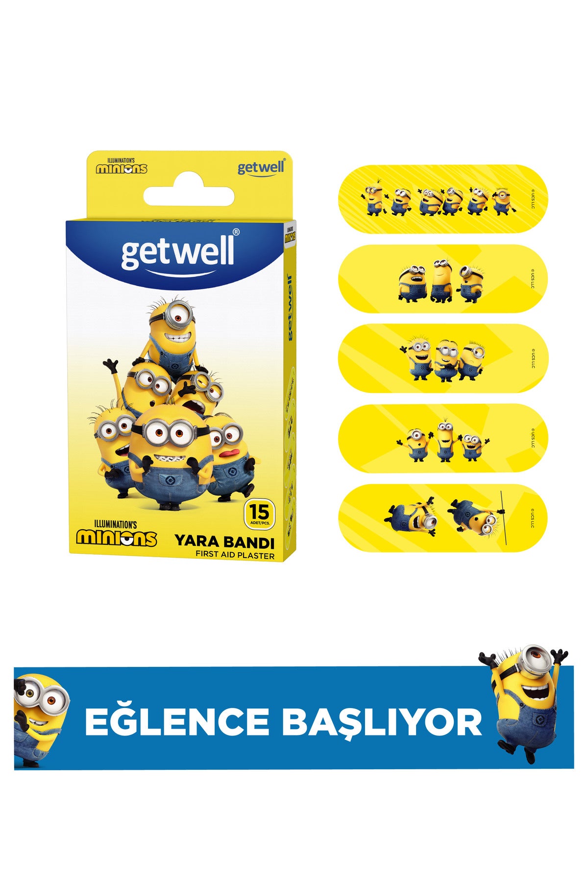 Getwell Minions Yara Bandı 15li