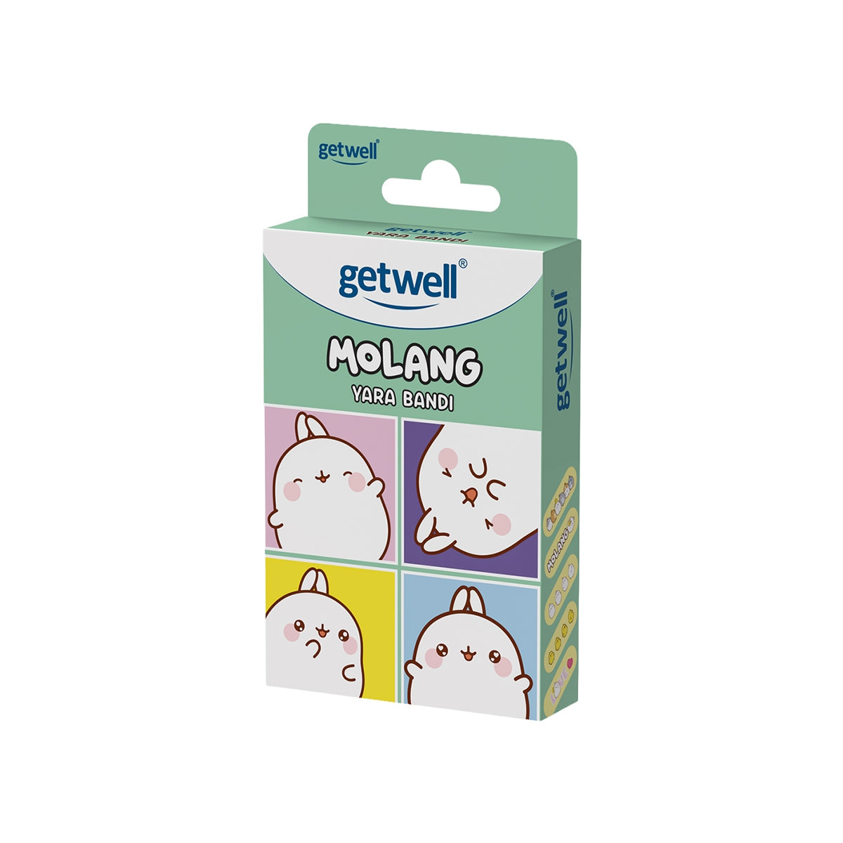 Getwell Molang Yara Bandı Yeşil 15li