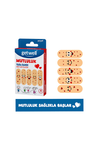 Getwell Mutluluk Yara Bandı 15li