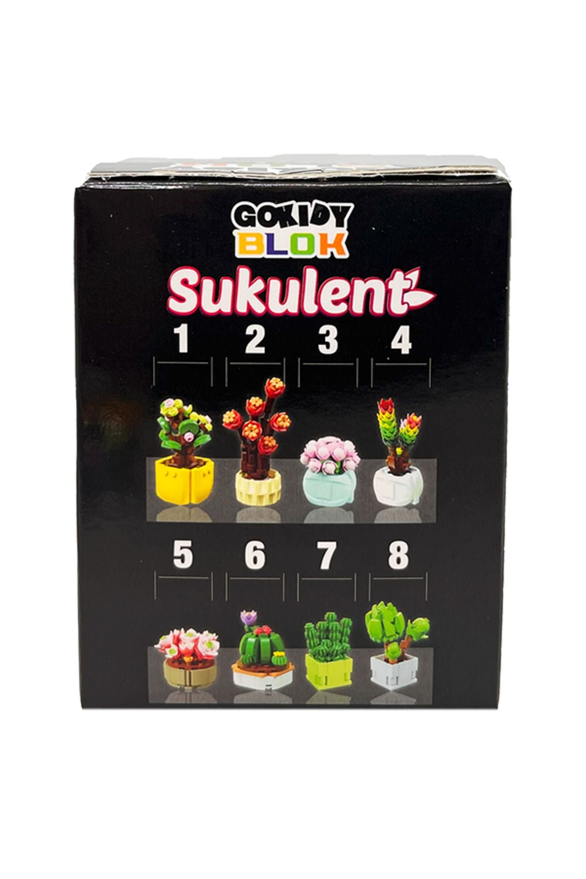 Gokidy Kaktüs Blok Seti 66 Parça