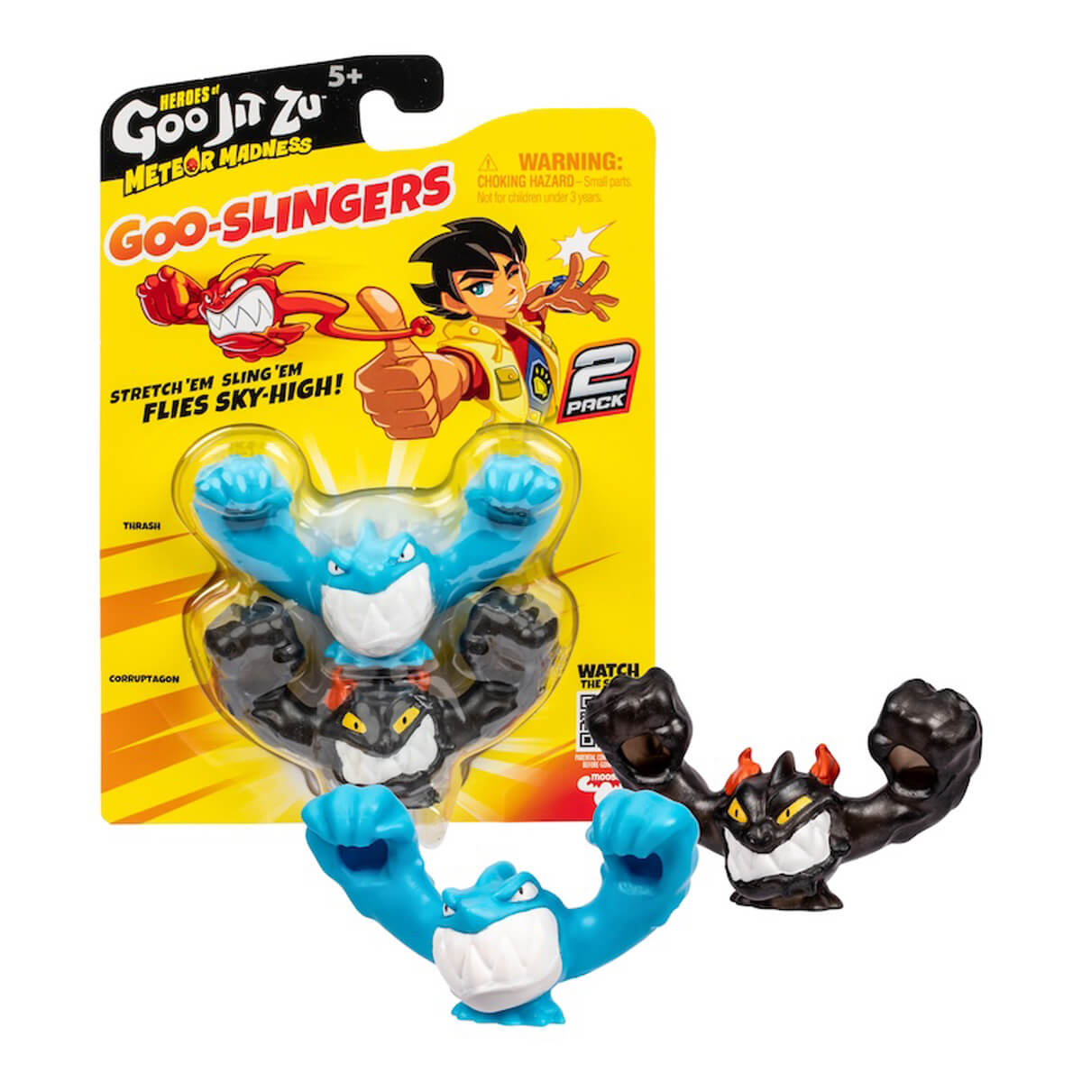 Goojitzu Meteor Madness Slingers Stretch Figür 2li