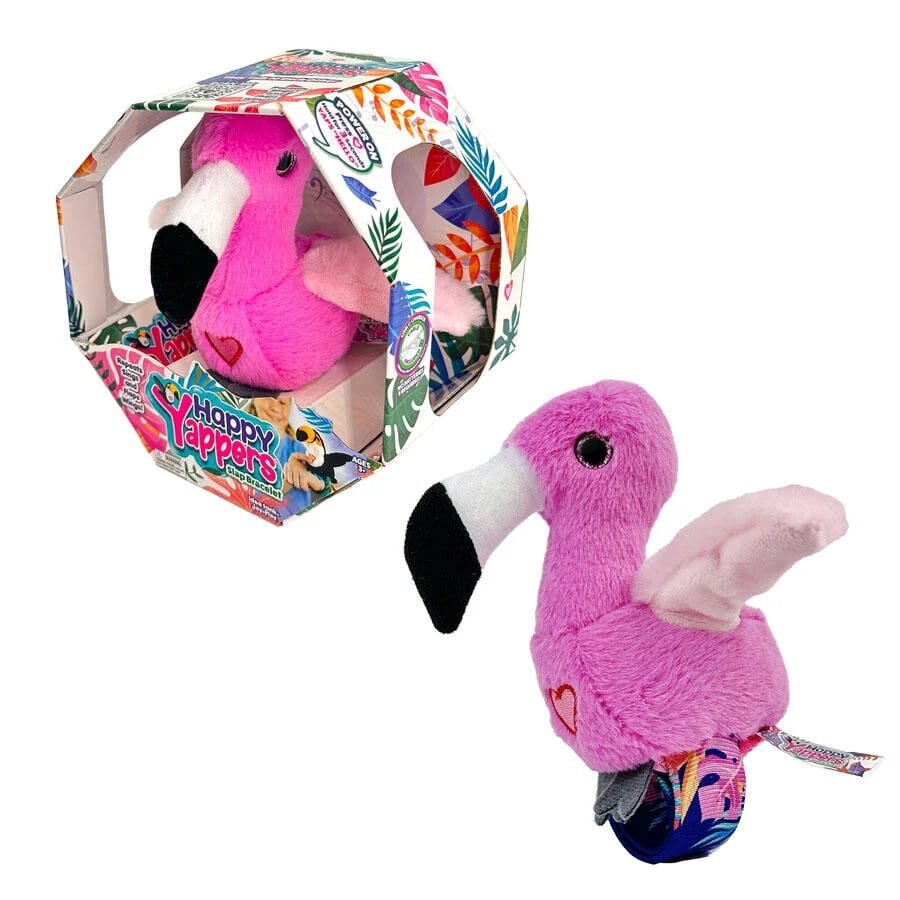 Happy Yappers Flamingo Peluş Konuşan Taklit Eden