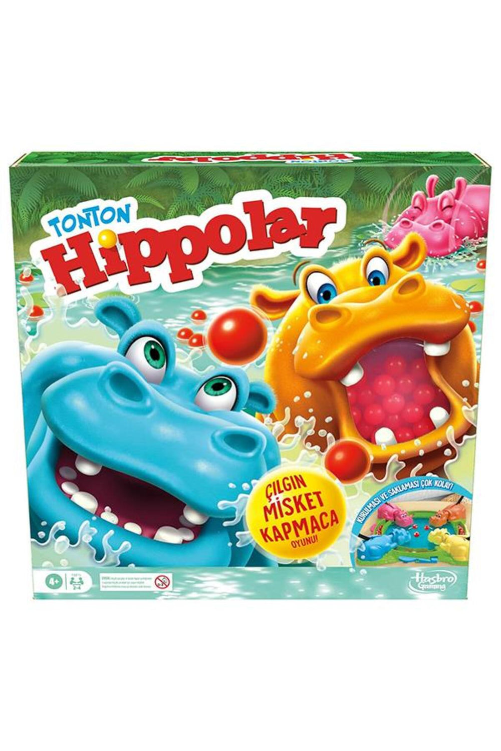 Hasbro Tonton Hippolar Çılgın Misket Kapmaca Oyunu