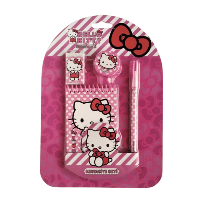 Hello Kitty Kırtasiye Seti 4lü