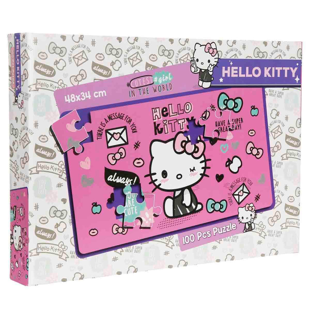 Hello Kitty Puzzle Seri 5 100 Parça