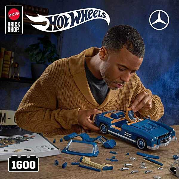 Hot Wheels Brick Shop Premium Mercedes Benz 300SL